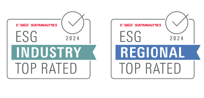 NEPI Rockcastle - ESG 2024 - badges